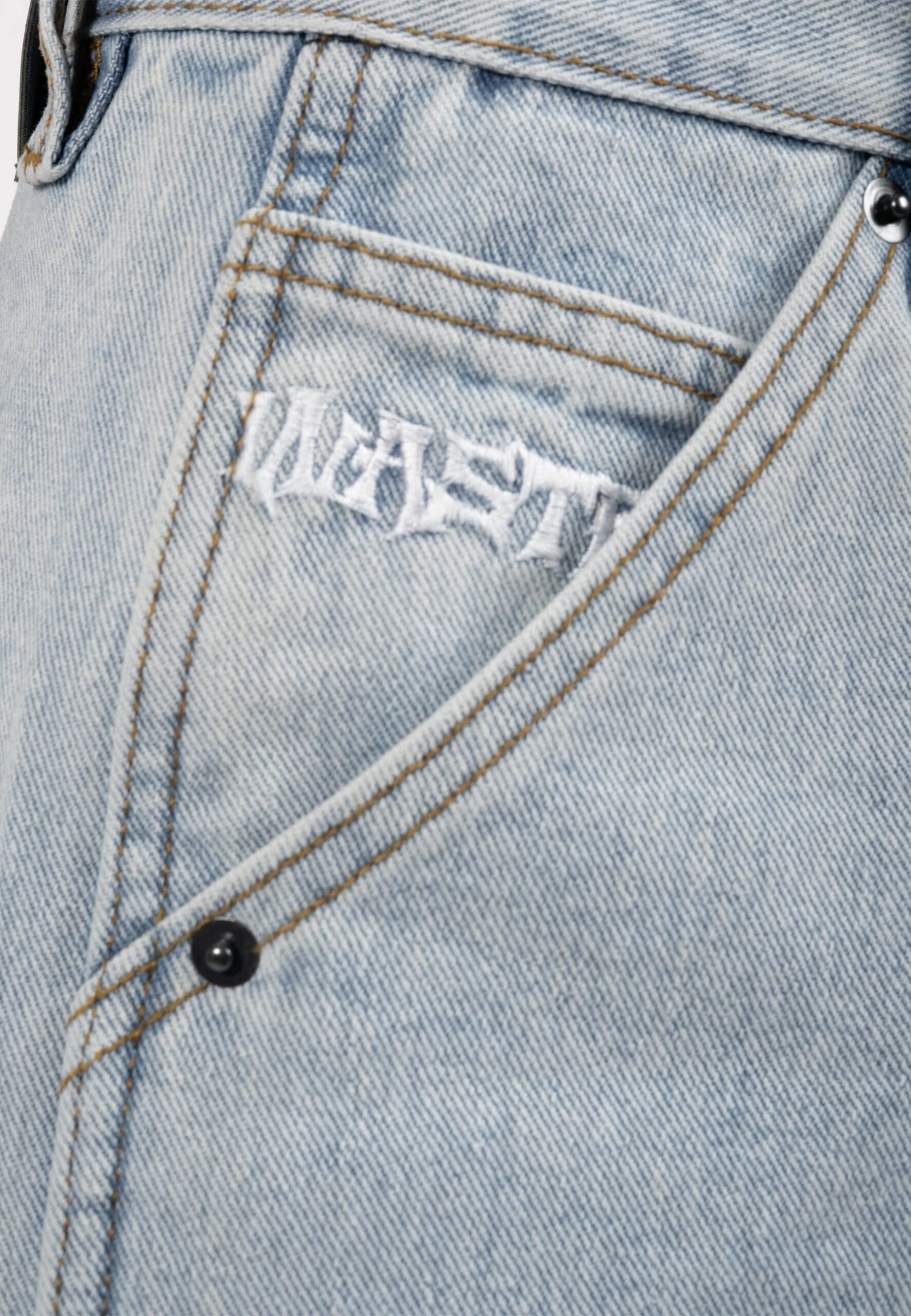 Hammer Unisex - Shorts Vaqueros - Light Blue - Imagen 6