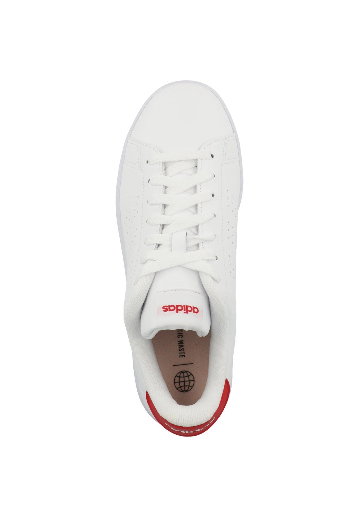 ADIDAS PERFORMANCE Advantage- Zapatillas Para Caminar - Footwear White Footwear White Better Scarlet Hr - Imagen 3