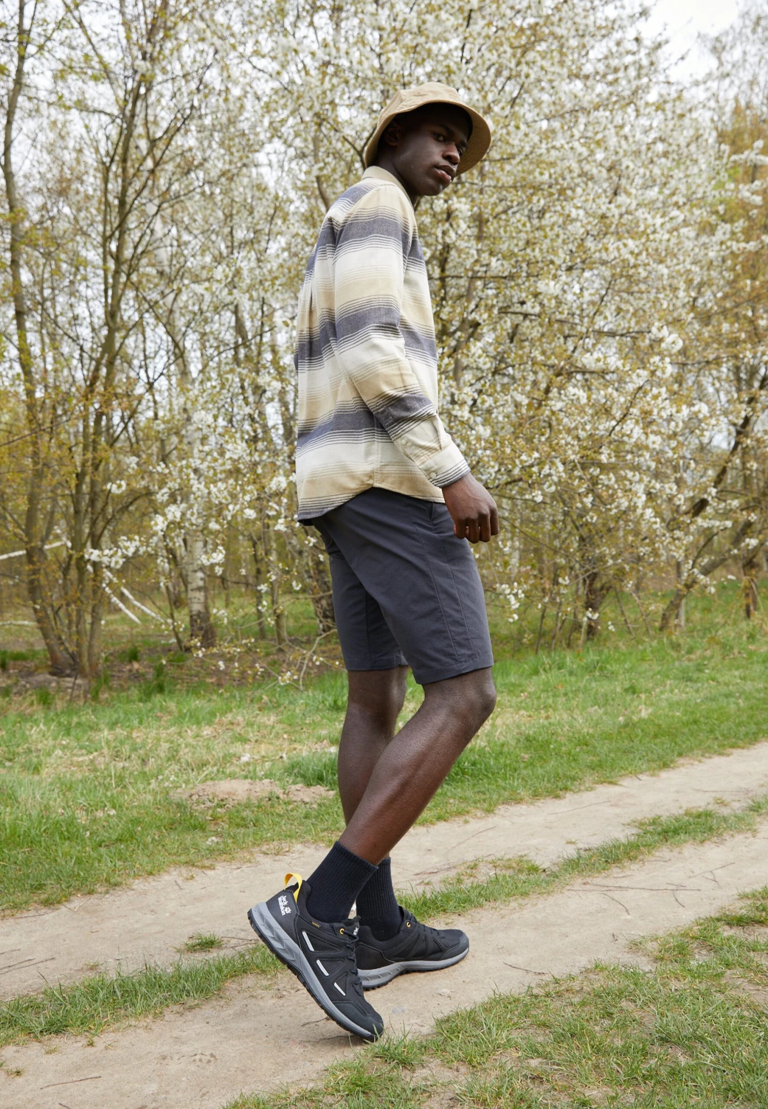 Jack Wolfskin Woodland 2 Texapore Low- Zapatillas De Senderismo - Black/Burly Yellow - Imagen 3