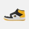 Champion Rebound 2.0 Mid - Zapatillas De Baloncesto - White/Black/Yellow