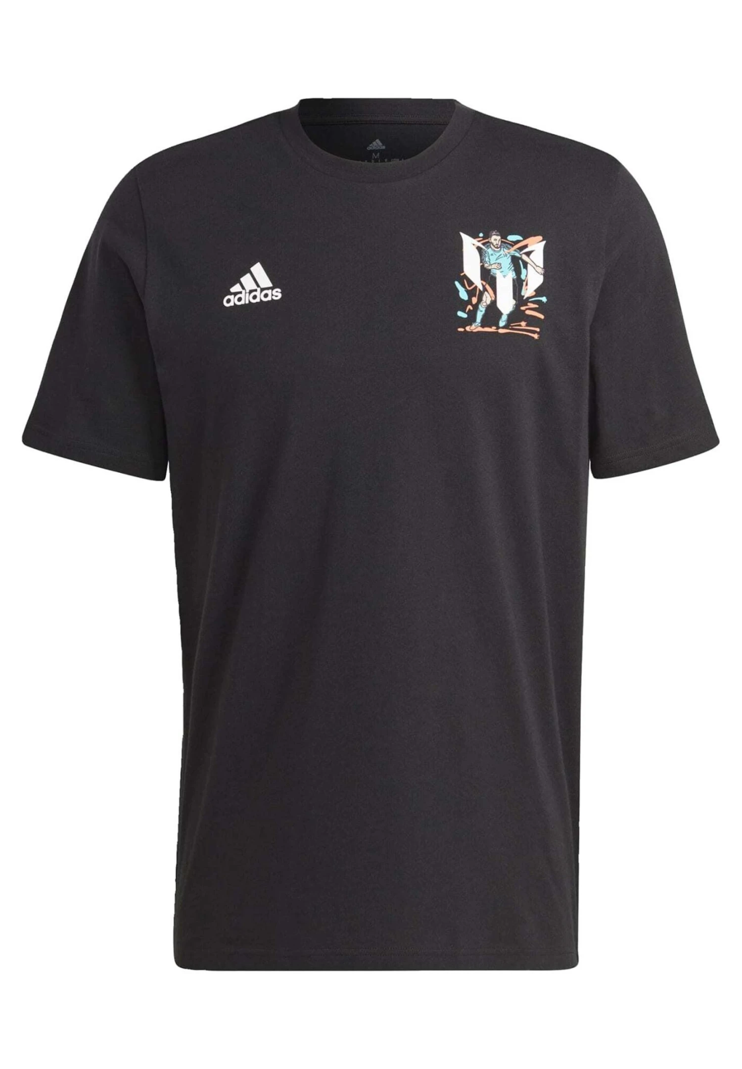 ADIDAS PERFORMANCE M Messi G T - Camiseta Estampada - Black - Imagen 4