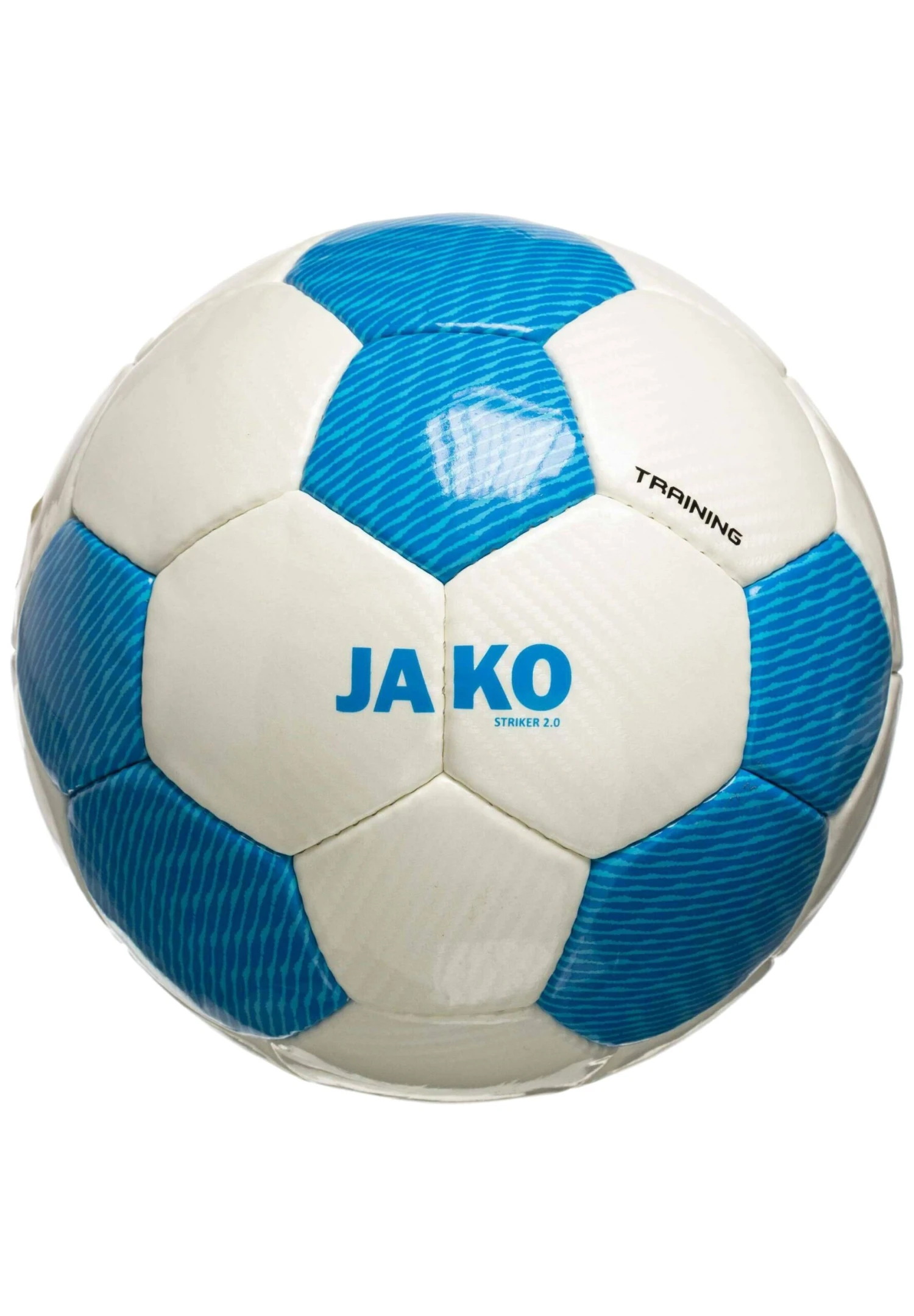 JAKO Striker- Balón De Fútbol - Weiss Blau