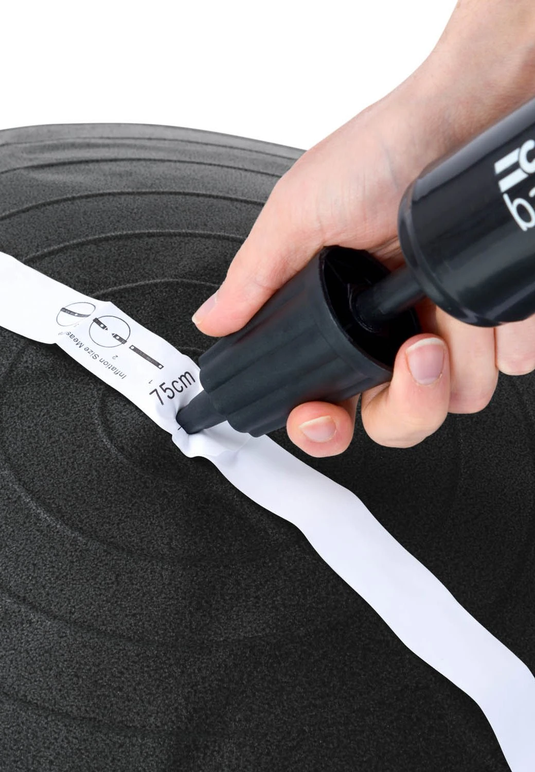 Gym Ball - 55Cm - Fitness/Yoga - Black