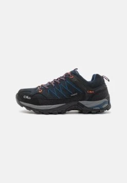 CMP Rigel Low Trekking Shoes Wp - Zapatillas De Senderismo - Blue/Orange