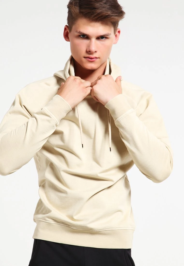 URBAN CLASSICS Acid Wash Raglan Hoody - Jersey Con Capucha - Sand