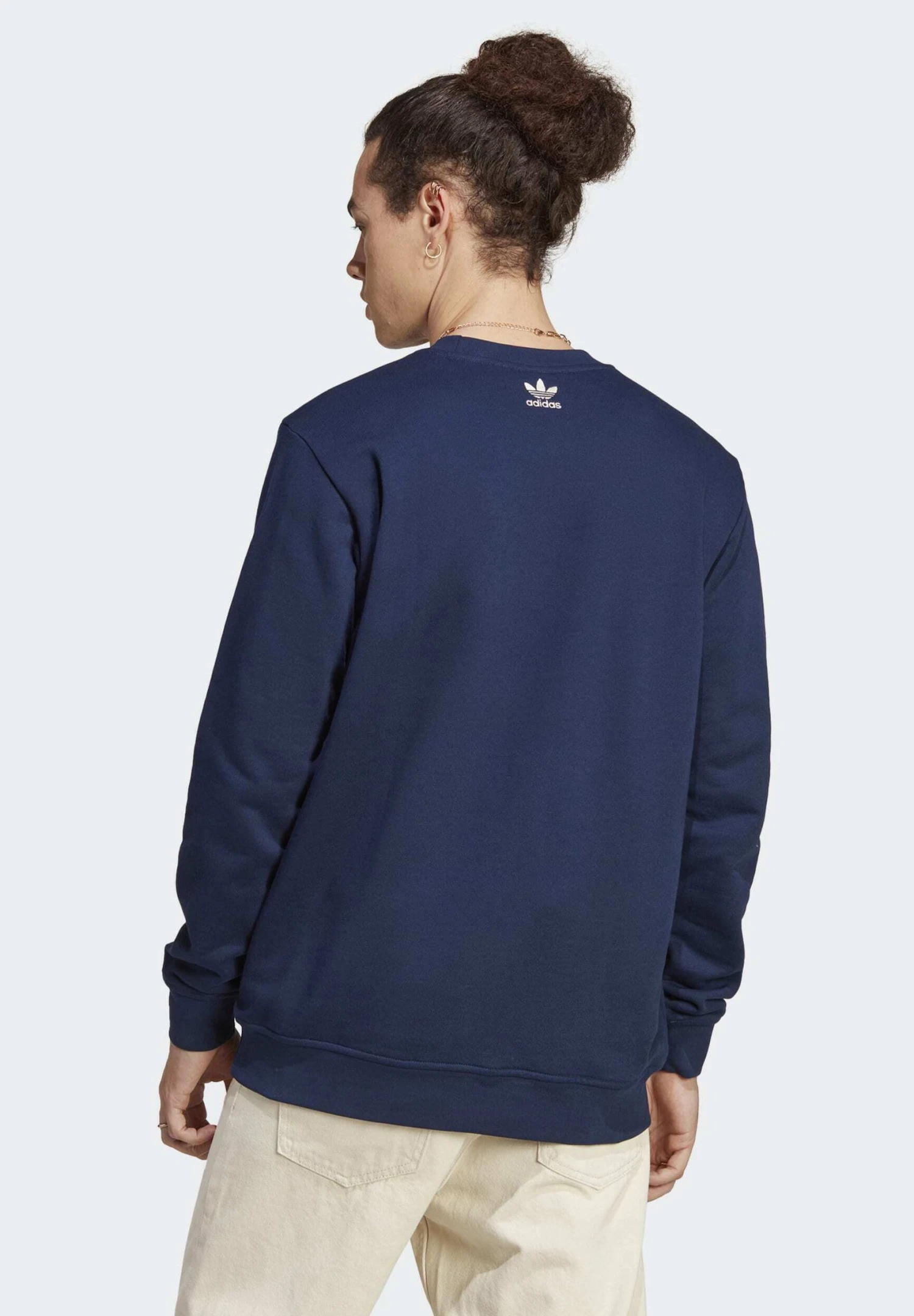 Adidas Originals Graphics Archive Crew - Sudadera - Night Indigo - Imagen 2