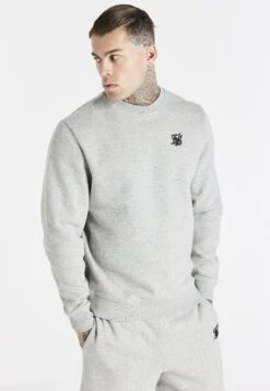 SikSilk Sudadera - Grey Marl