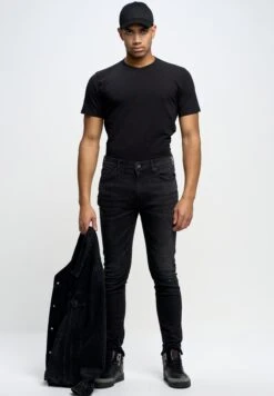 BIG STAR Terry- Vaqueros Slim Fit - Schwarz