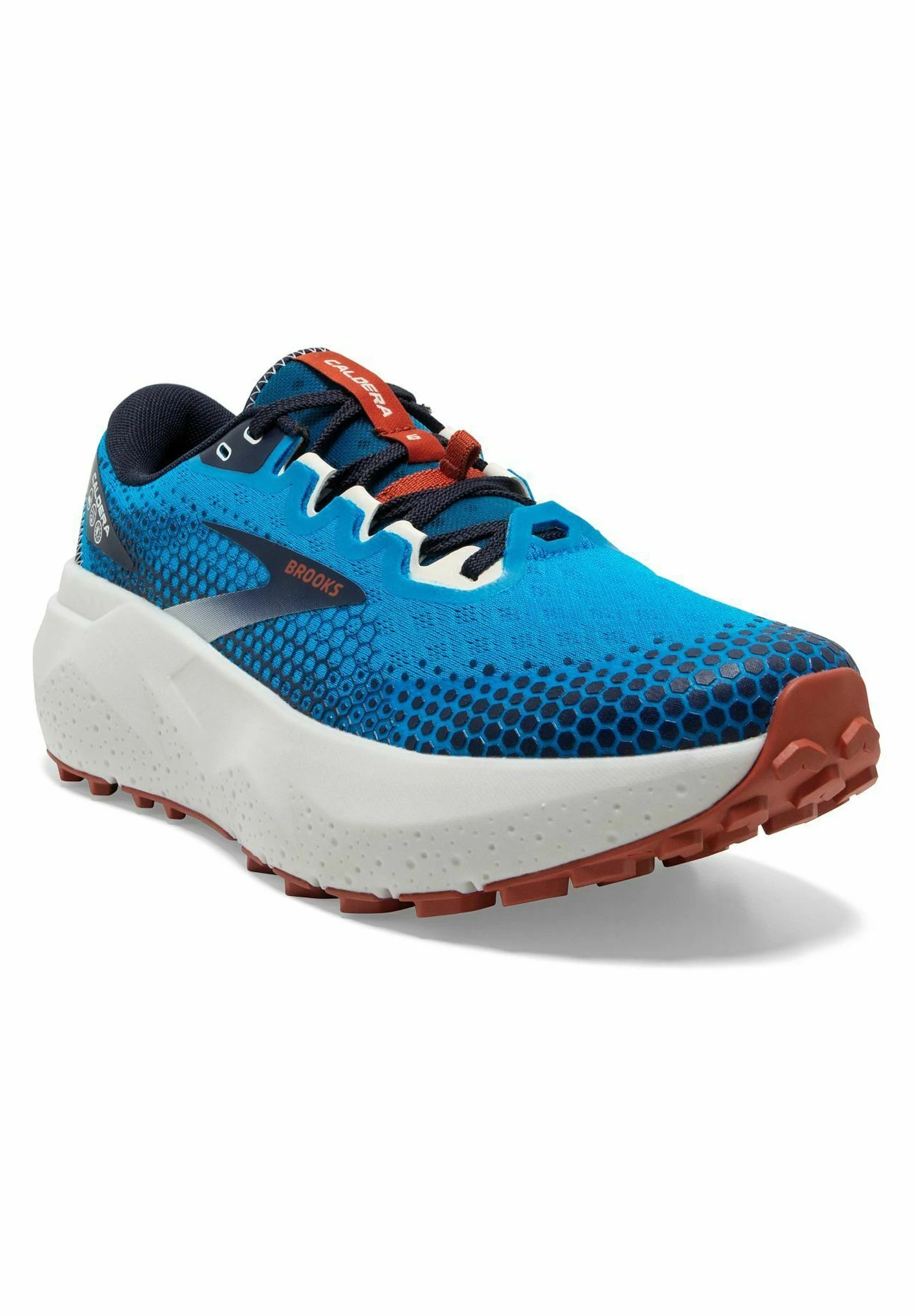 BROOKS Caldera 6 - Zapatillas De Trail Running - Peacoat Atomic Blue Rooibos - Imagen 3