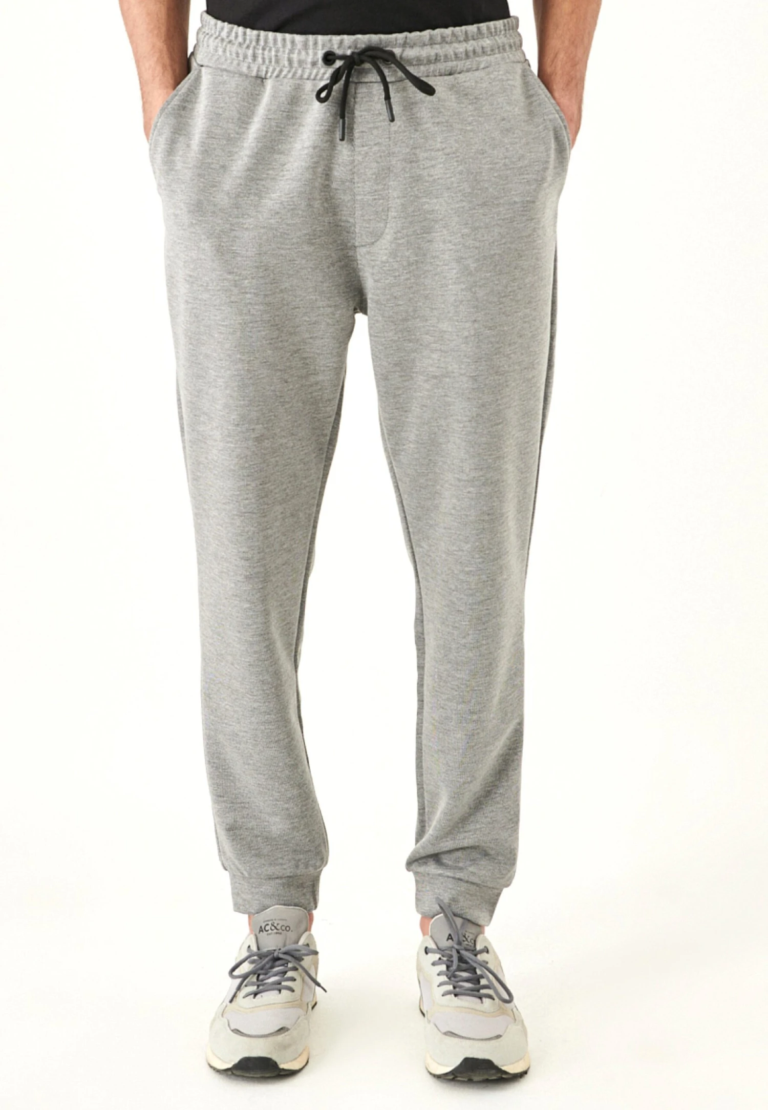 Standard Fit- Pantalones Deportivos - Grey Melange
