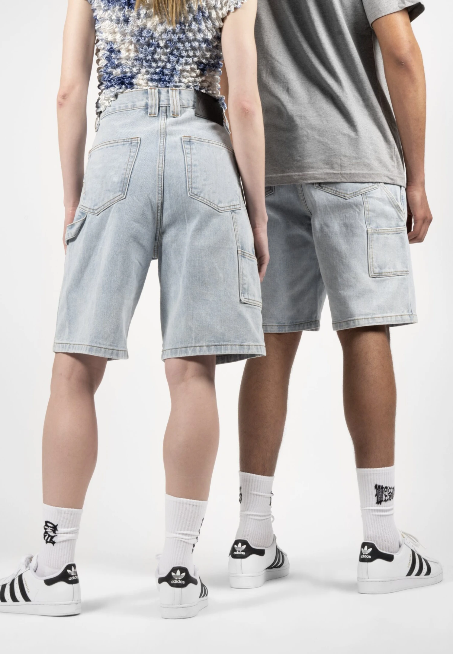 Hammer Unisex - Shorts Vaqueros - Light Blue - Imagen 3