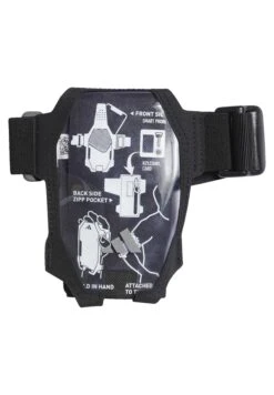 ADIDAS PERFORMANCE Run 2W Mob Hd - Riñonera - Black