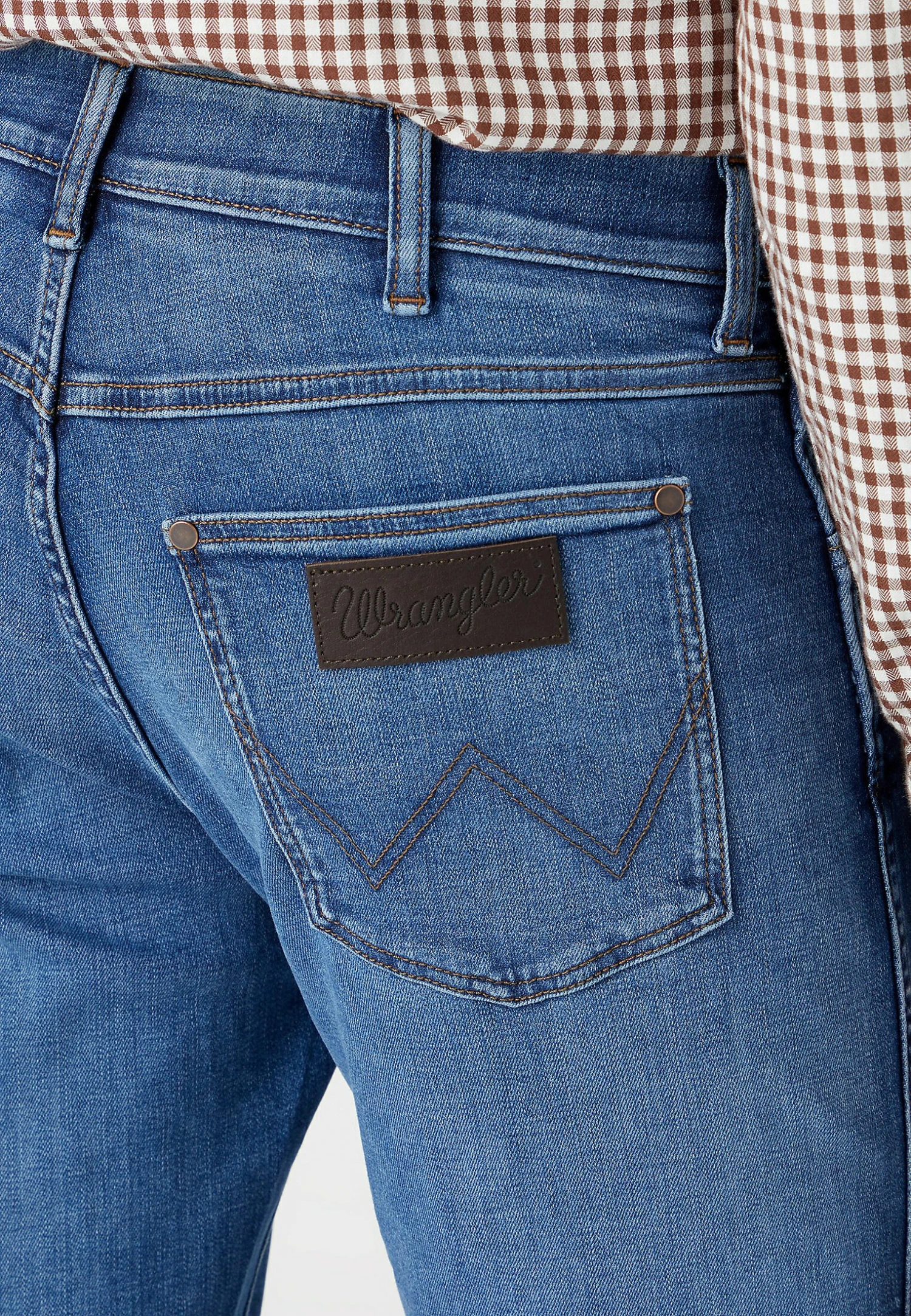 Wrangler Larston - Vaqueros Rectos - Rough Rided - Imagen 6
