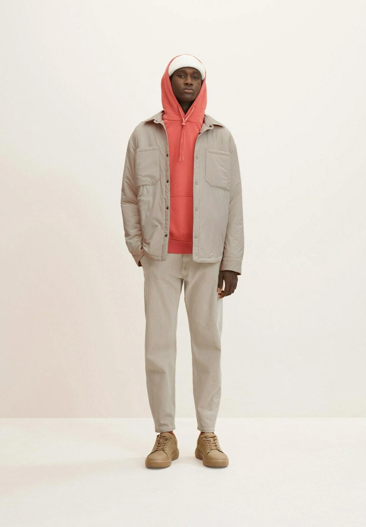 TOM TAILOR Denim Hoody - Sudadera - Smoky Red - Imagen 2