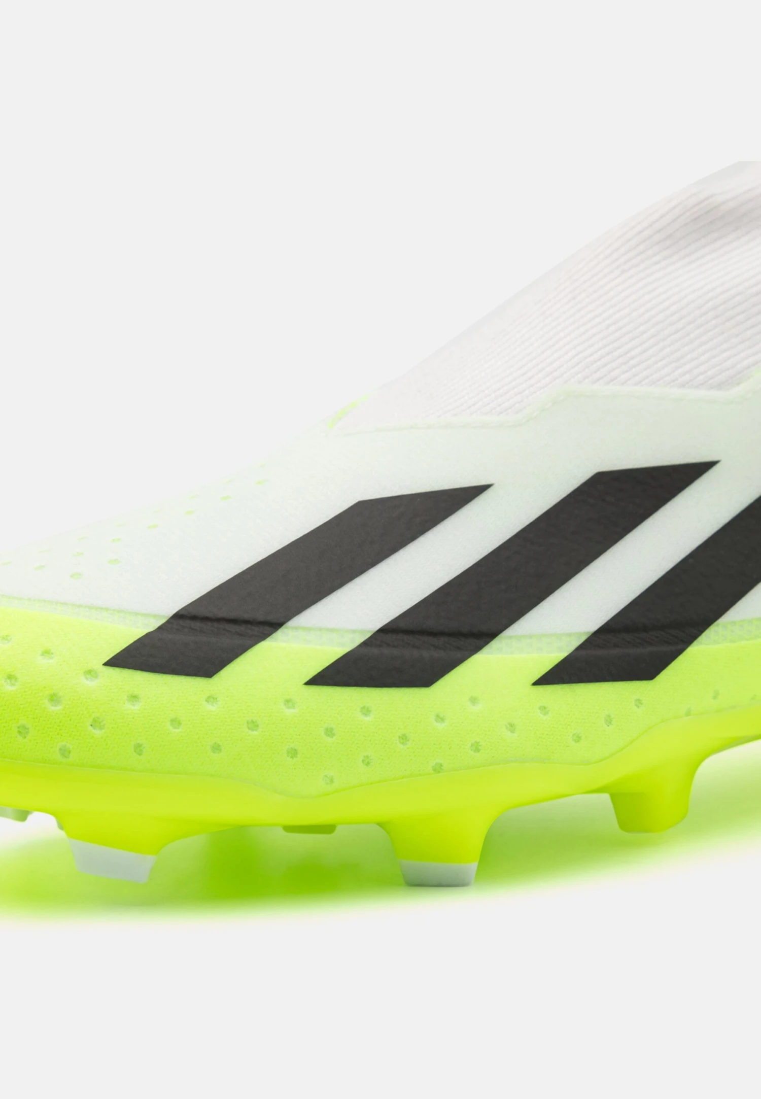 ADIDAS PERFORMANCE Crazyfast 3 Laceless Fg - Botas De Fútbol Con Tacos - Footwear White/Core Black/Lucid Lemon - Imagen 6