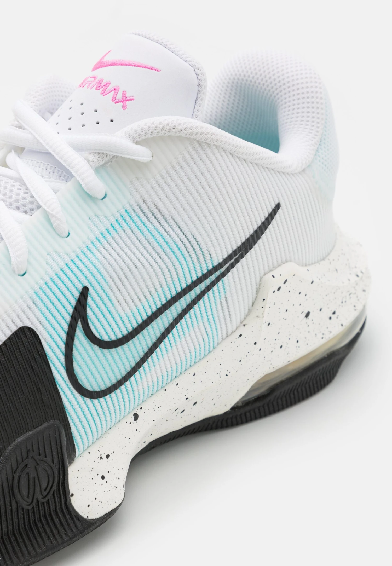 Nike Performance Air Max Impact 4 - Zapatillas De Baloncesto - White/Black/Sail/Copa - Imagen 6