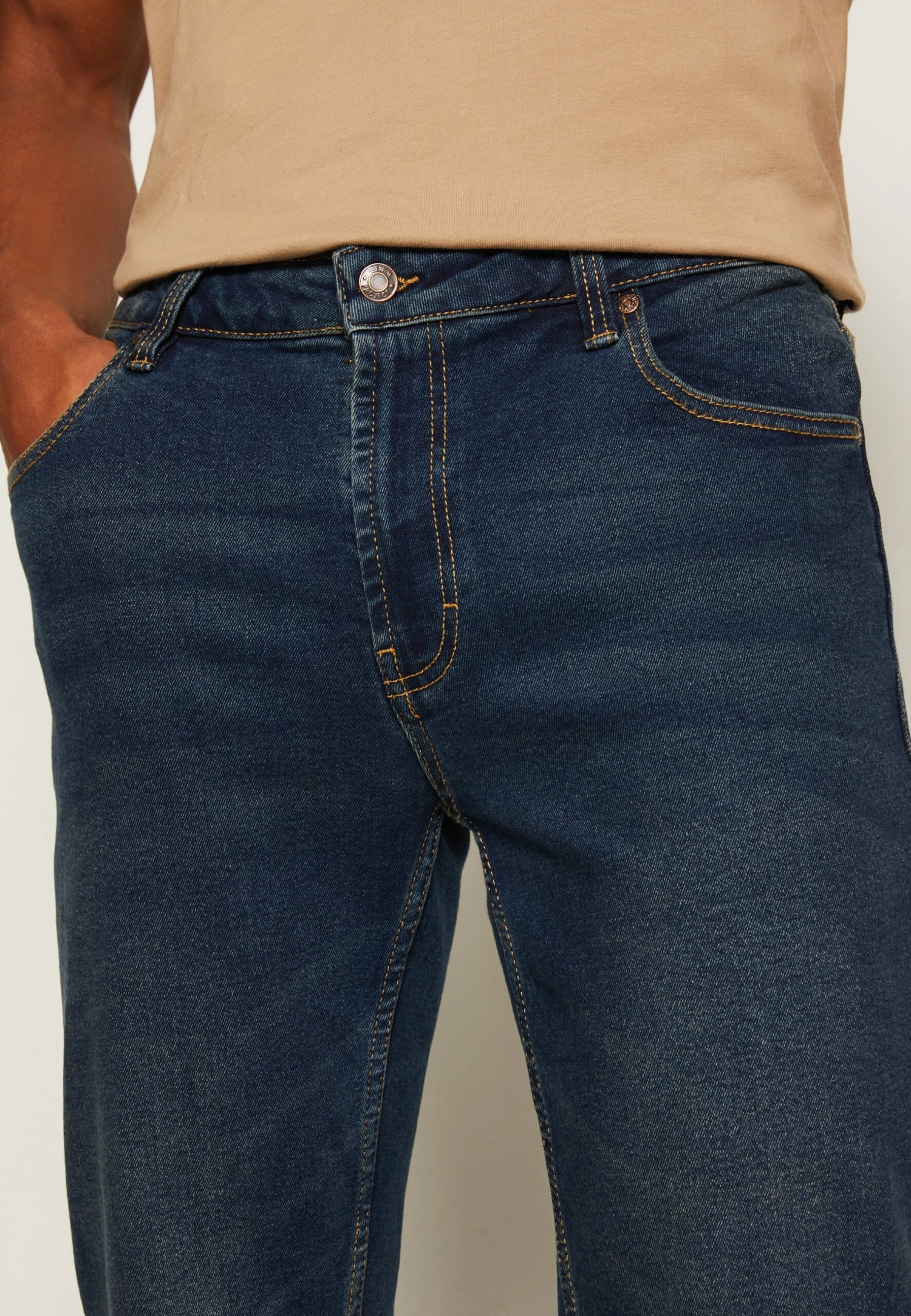 Denim Project Mr Red - Vaqueros Slim Fit - Vintage Blue - Imagen 4