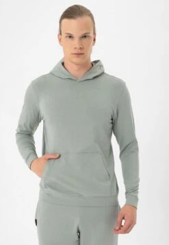 Regular Fit - Jersey Con Capucha - Green