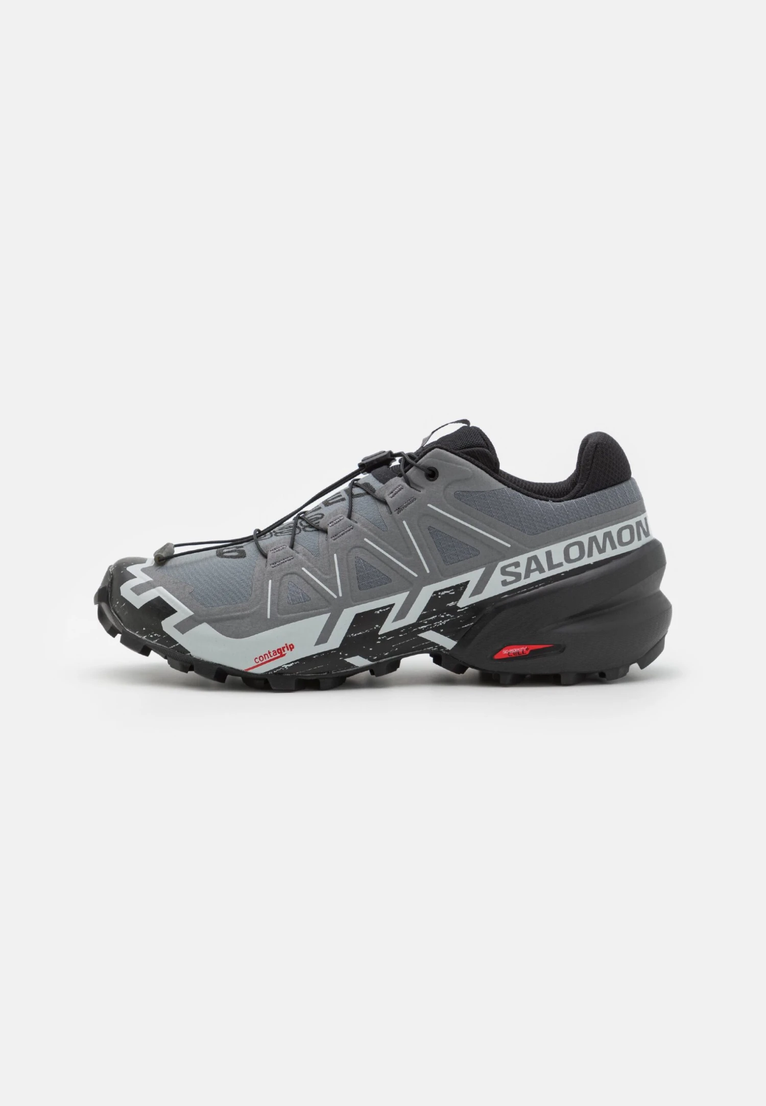 Salomon Speedcross 6 Wide - Zapatillas De Senderismo - Quiet Shade/Black/Pearl Blue