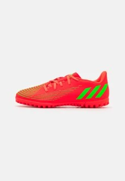 ADIDAS PERFORMANCE Predator Edge.4 Tf - Botas De Fútbol Multitacos - Solar Red/Solar Green/Core Black