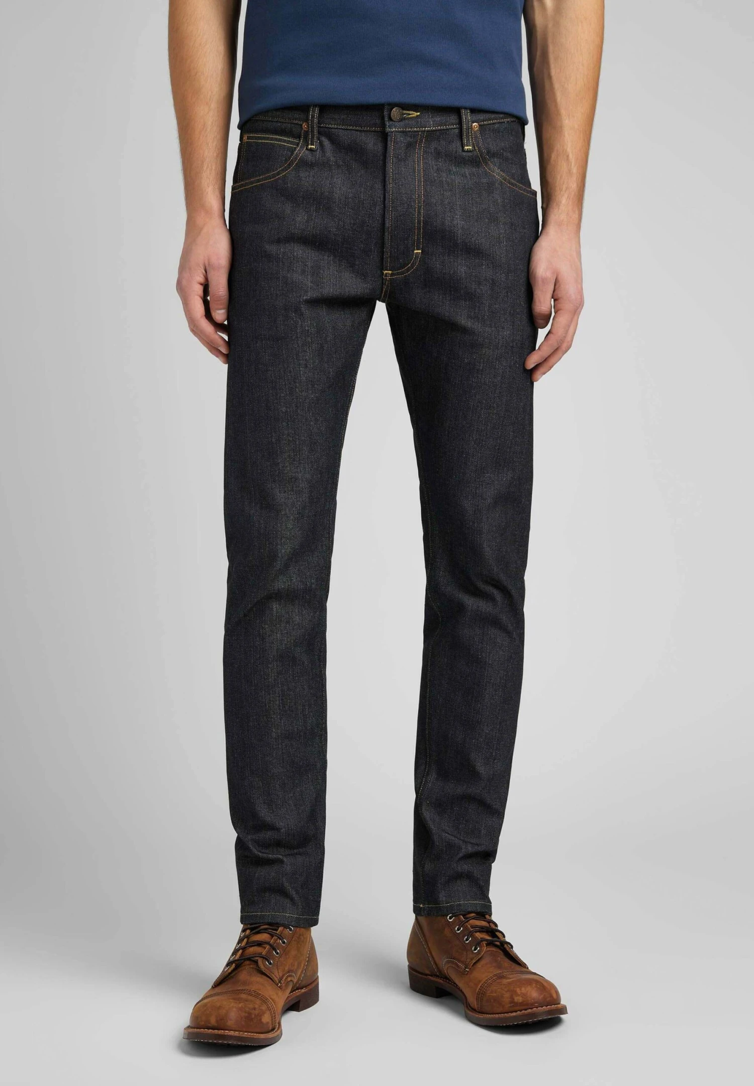Lee Rider - Vaqueros Slim Fit - Blau Denim Dunkel