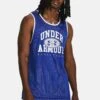 Under Armour Sleeveless Baseline Reversible - Top - Royal