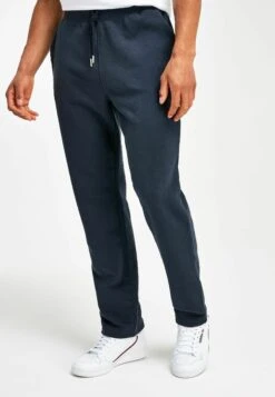 Next Open Hem Joggers - Pantalones Deportivos - Navy Blue