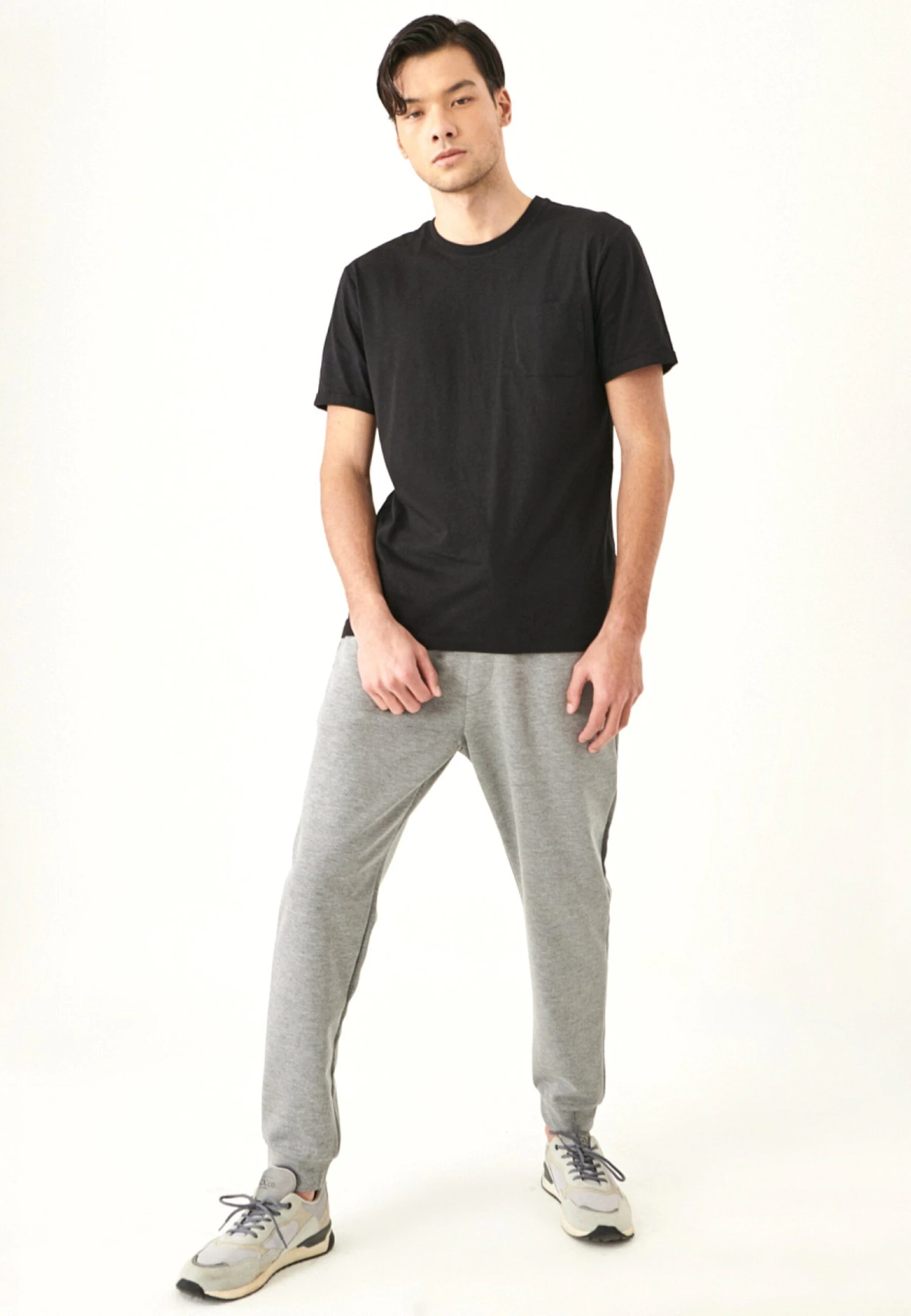 Standard Fit- Pantalones Deportivos - Grey Melange - Imagen 2