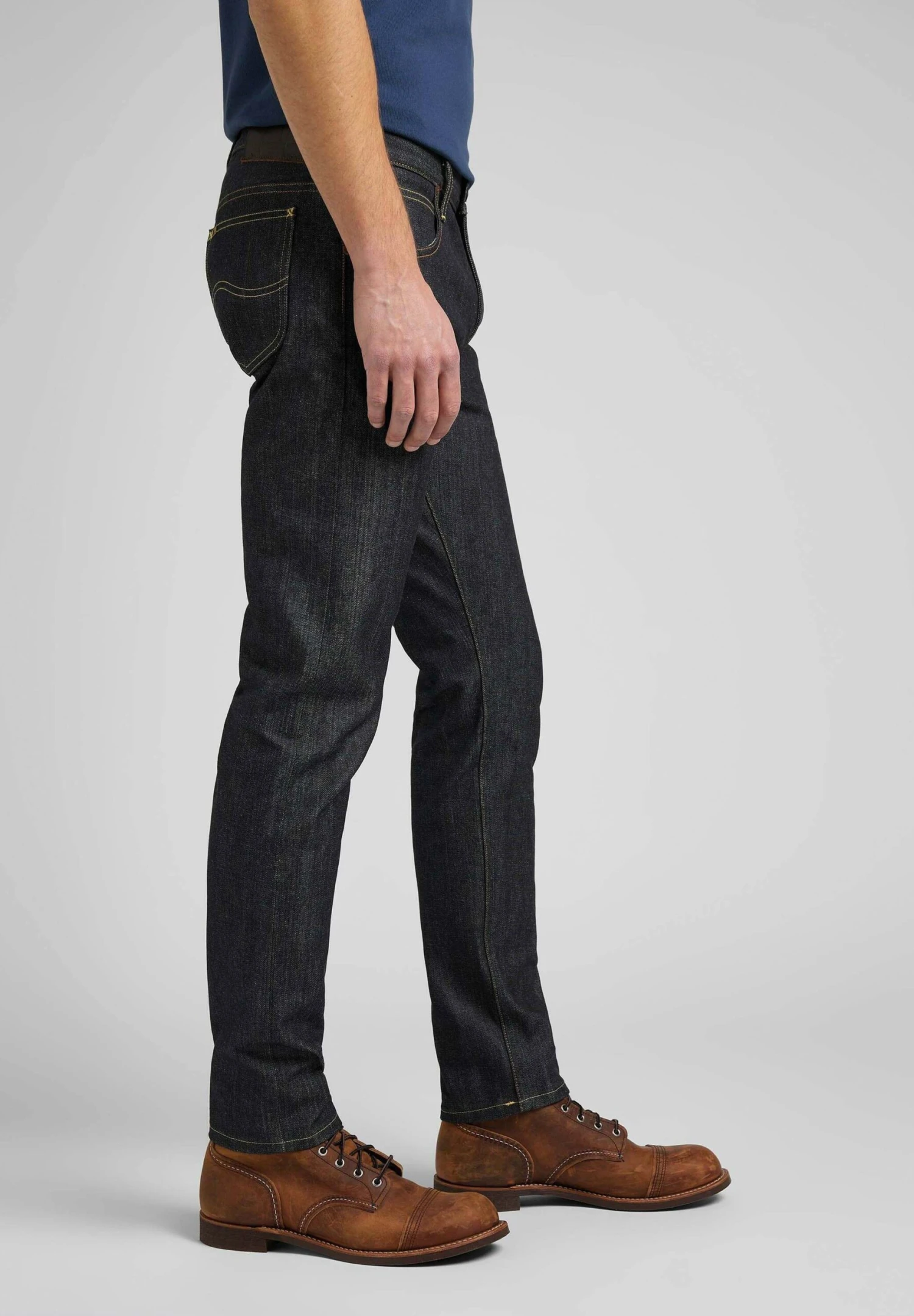 Lee Rider - Vaqueros Slim Fit - Blau Denim Dunkel - Imagen 4