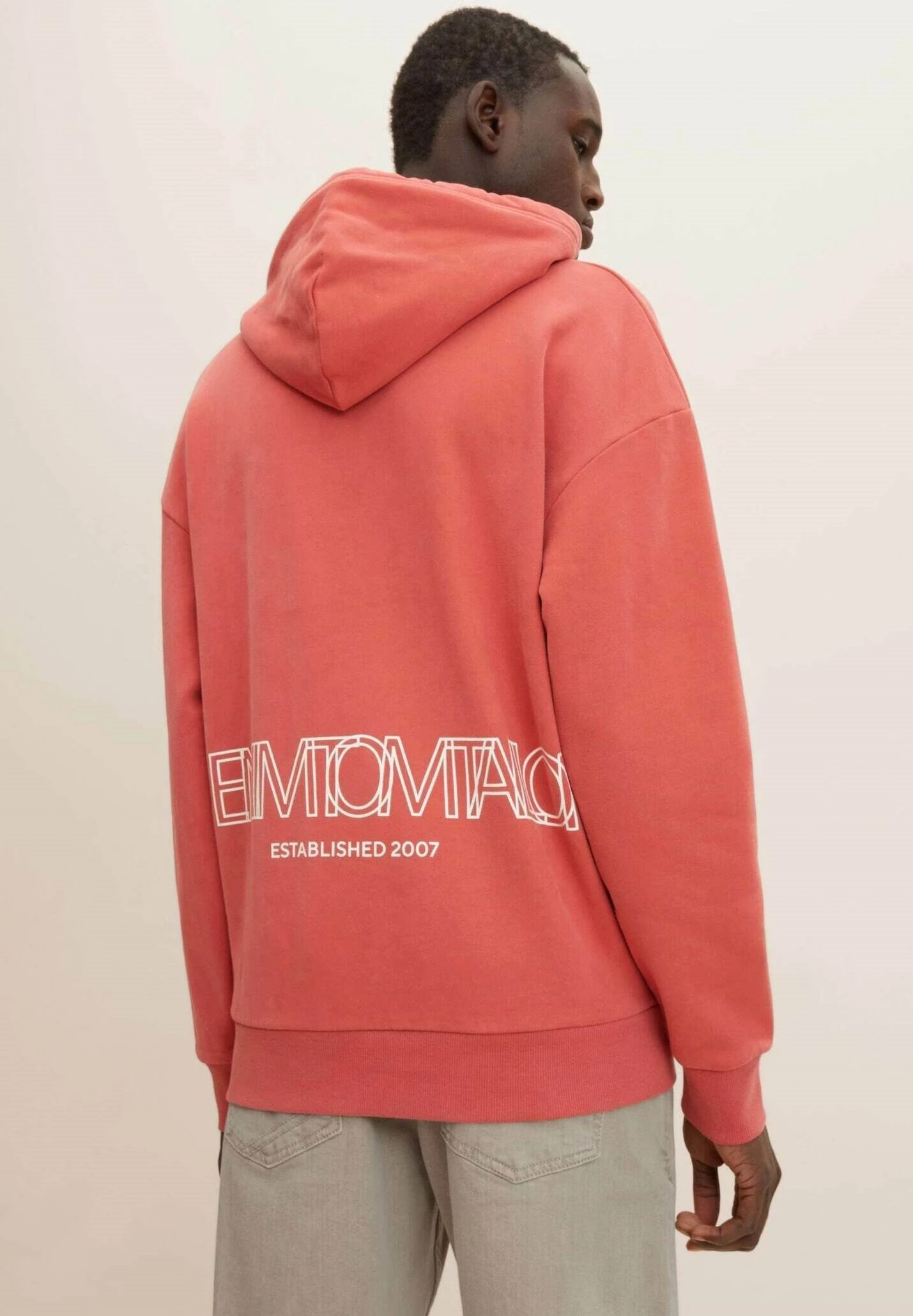 TOM TAILOR Denim Hoody - Sudadera - Smoky Red - Imagen 4