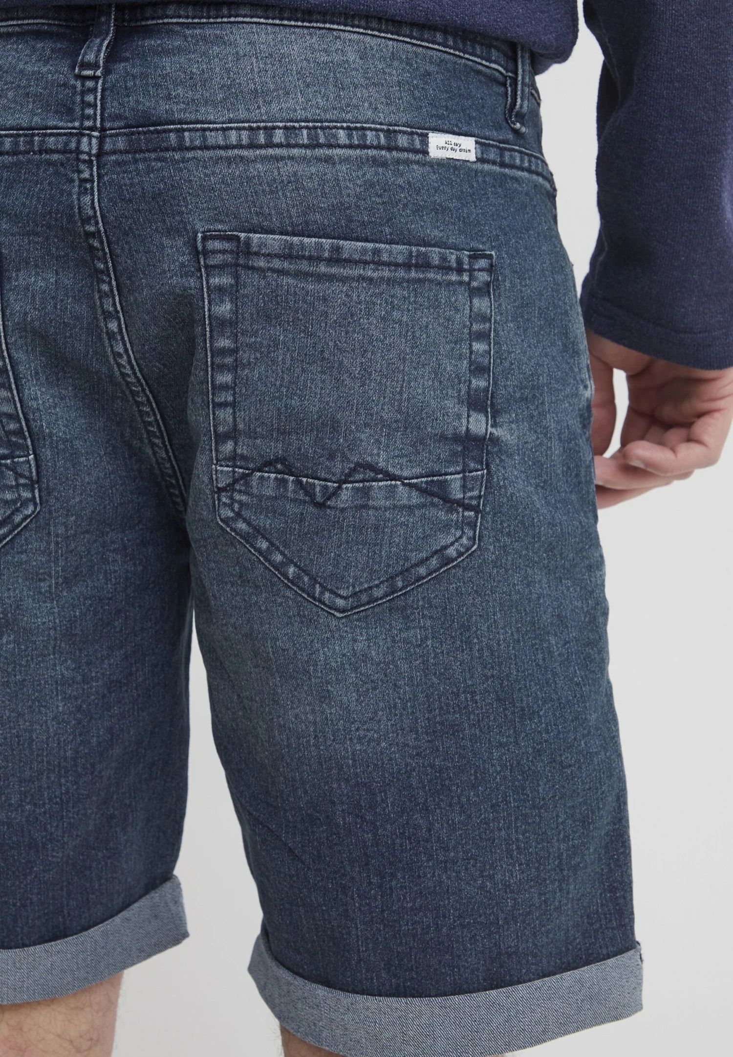Blend Shorts Vaqueros - Denim Dark Blue - Imagen 5