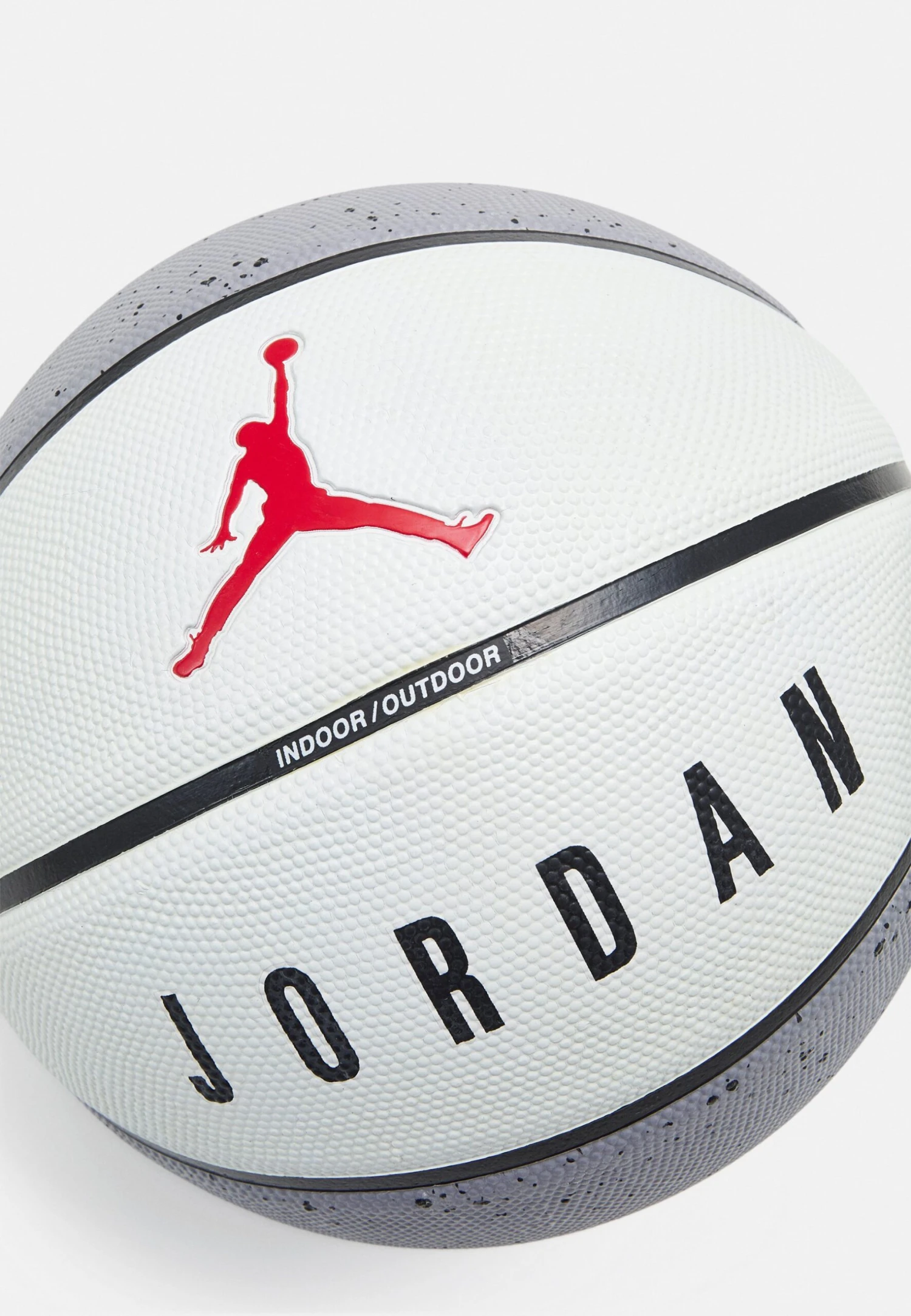 Jordan Playground Deflated - Balón De Baloncesto - Cement Grey/White/Black/Fire Red - Imagen 3