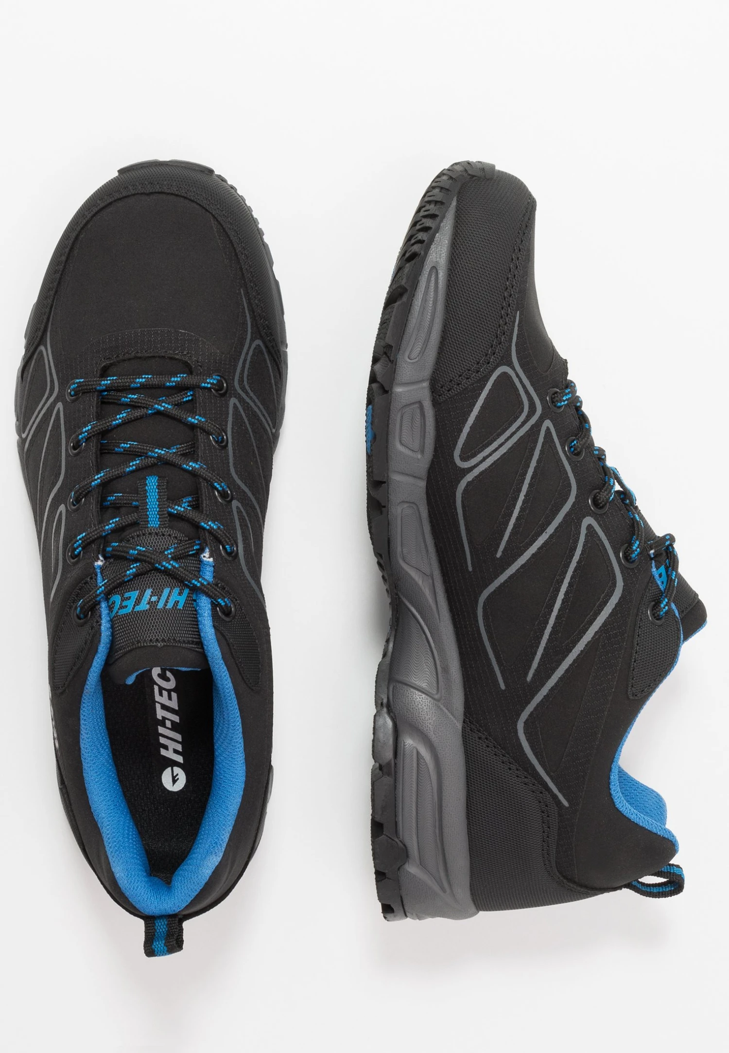 Hi-Tec Ripper Low Wp - Zapatillas De Senderismo - Black/Lake Blue - Imagen 2
