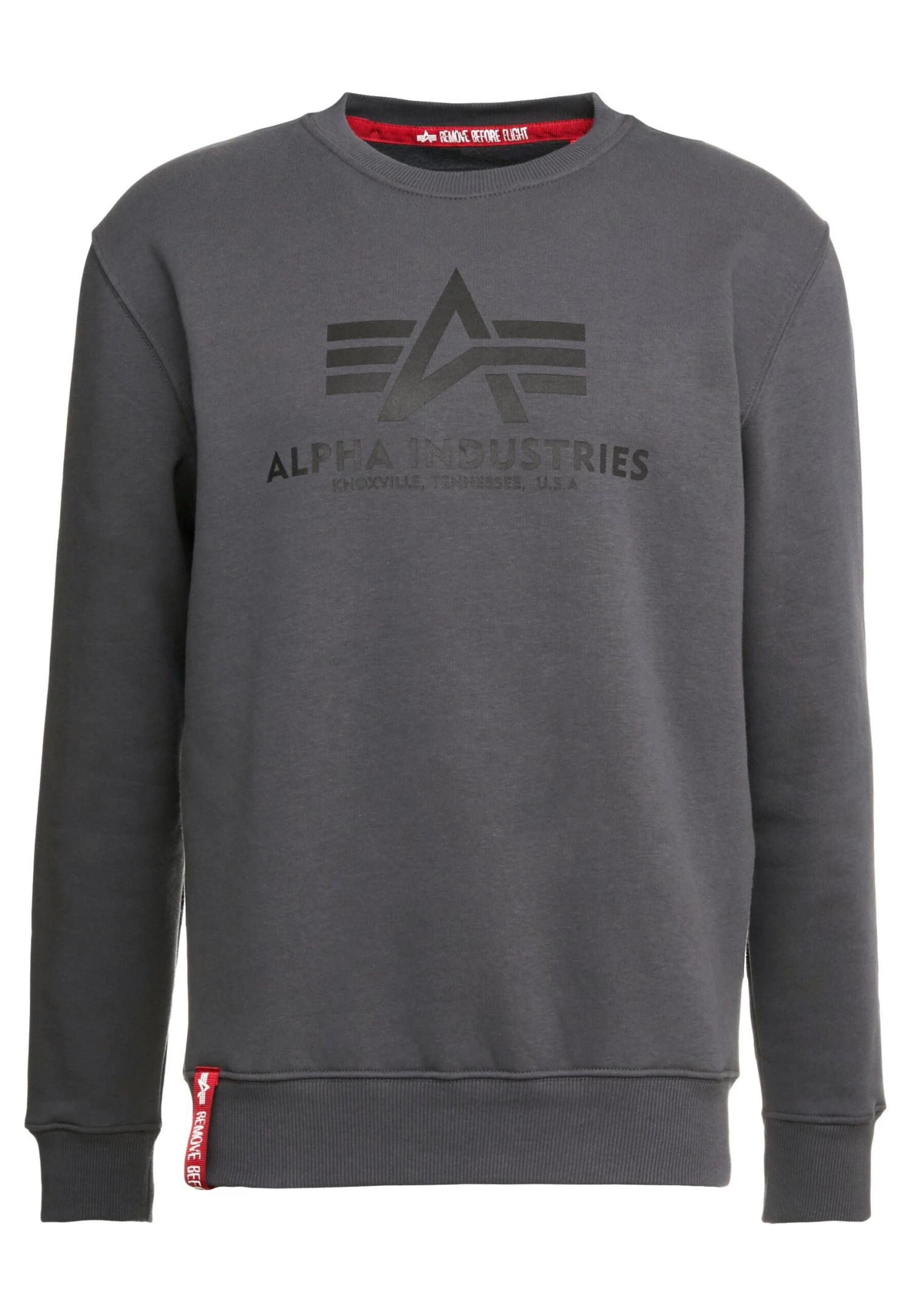 Alpha Industries Basic - Sudadera - Greyblack/Black - Imagen 4