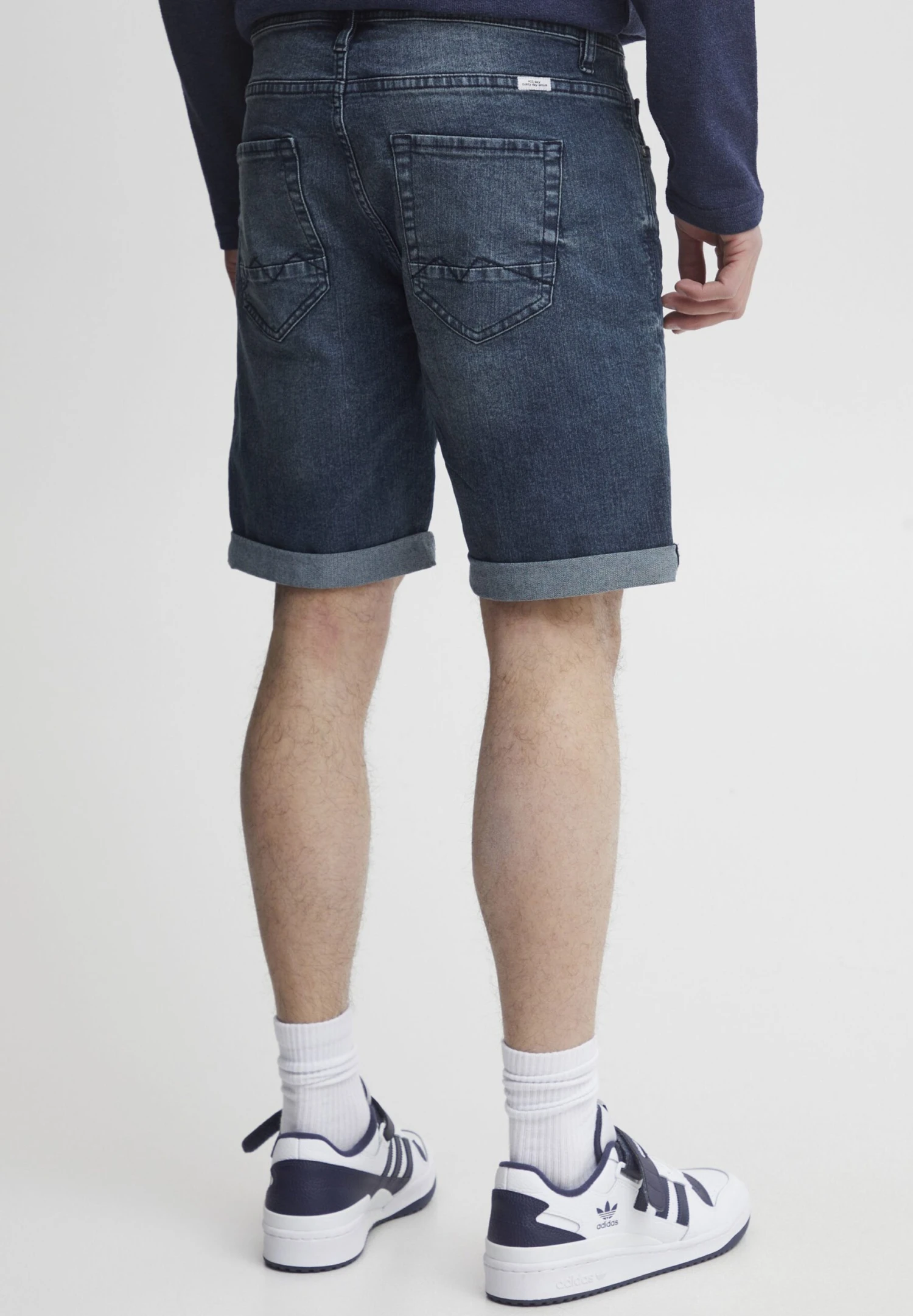 Blend Shorts Vaqueros - Denim Dark Blue - Imagen 3