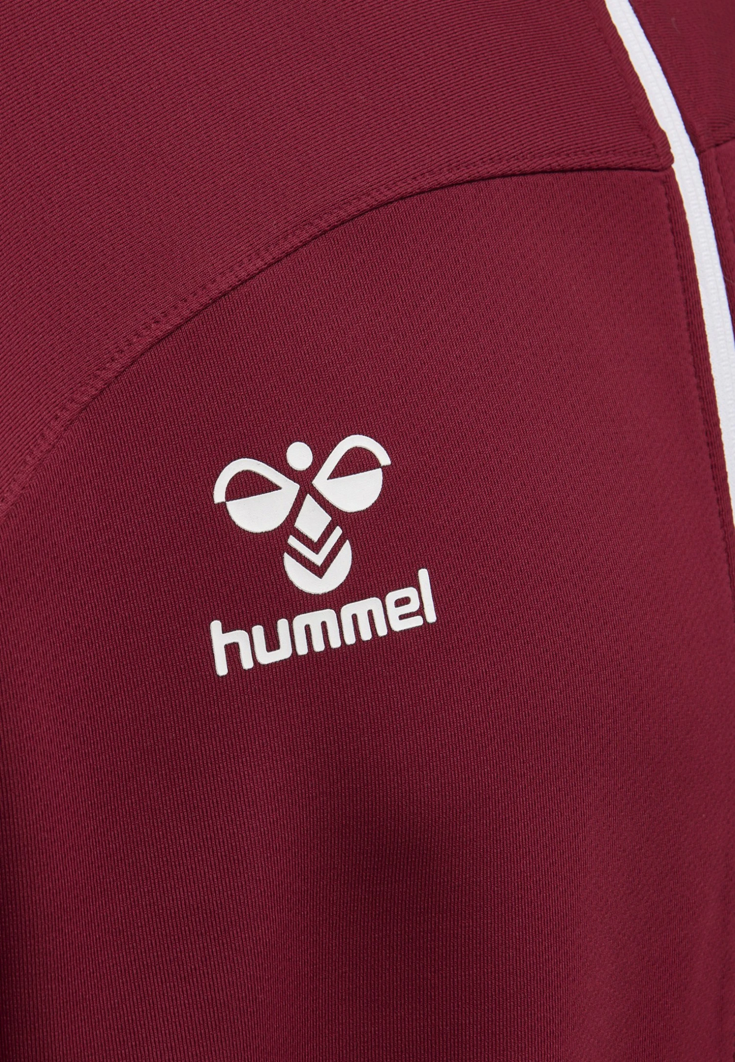 Hummel Hmllead Poly Zip Jacket - Chaqueta De Entrenamiento - Biking Red - Imagen 7