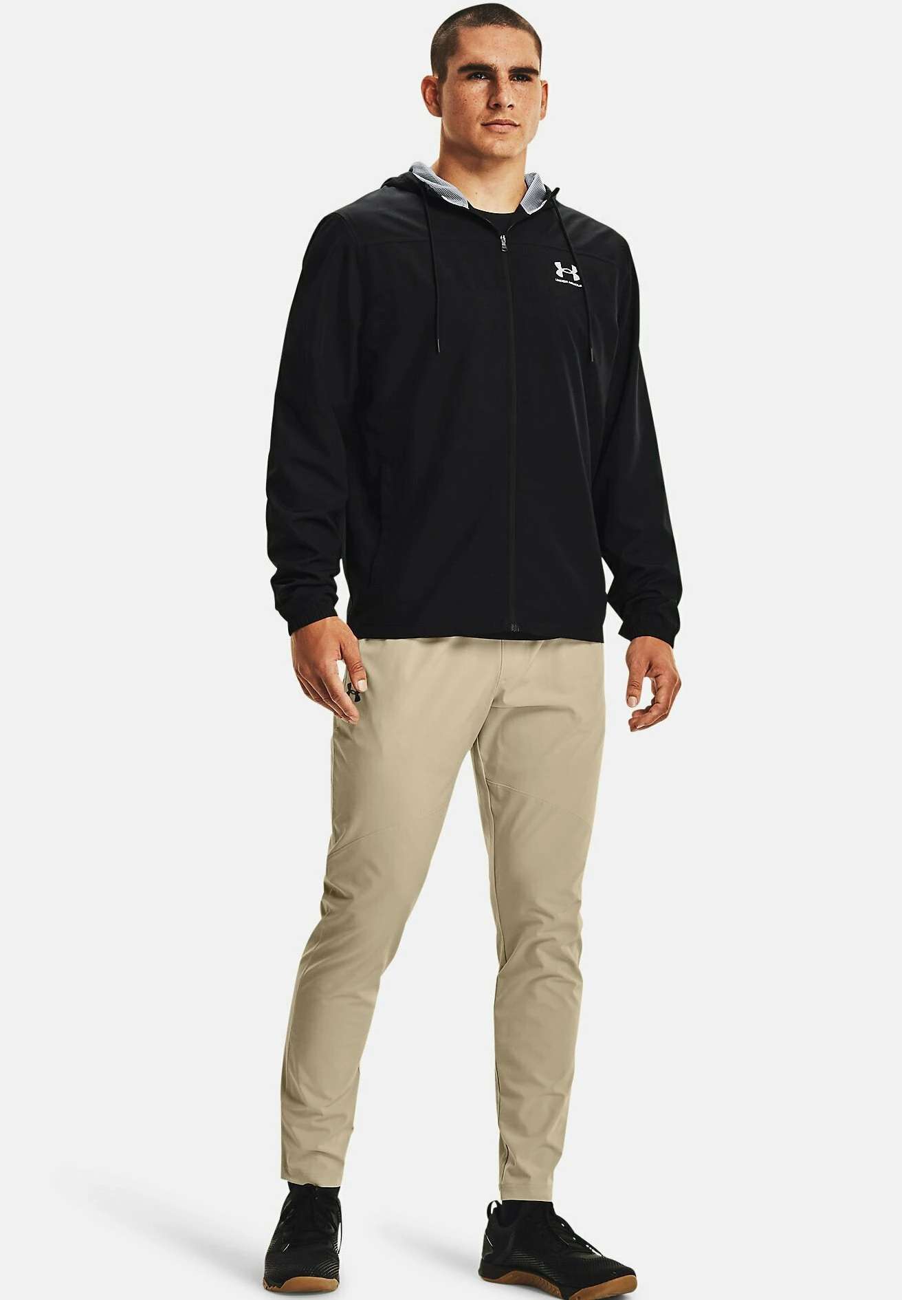 Under Armour Sportstyle- Jersey Con Capucha - Black - Imagen 2
