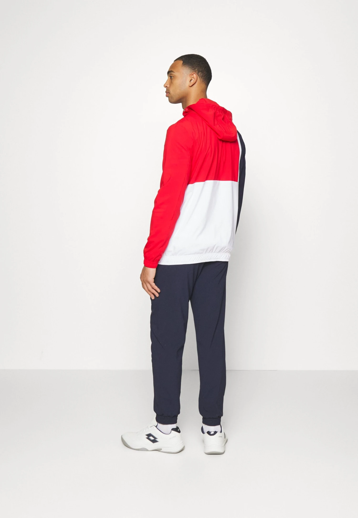 Fila Tracksuit Hanno Set - Chándal - White/Red - Imagen 3