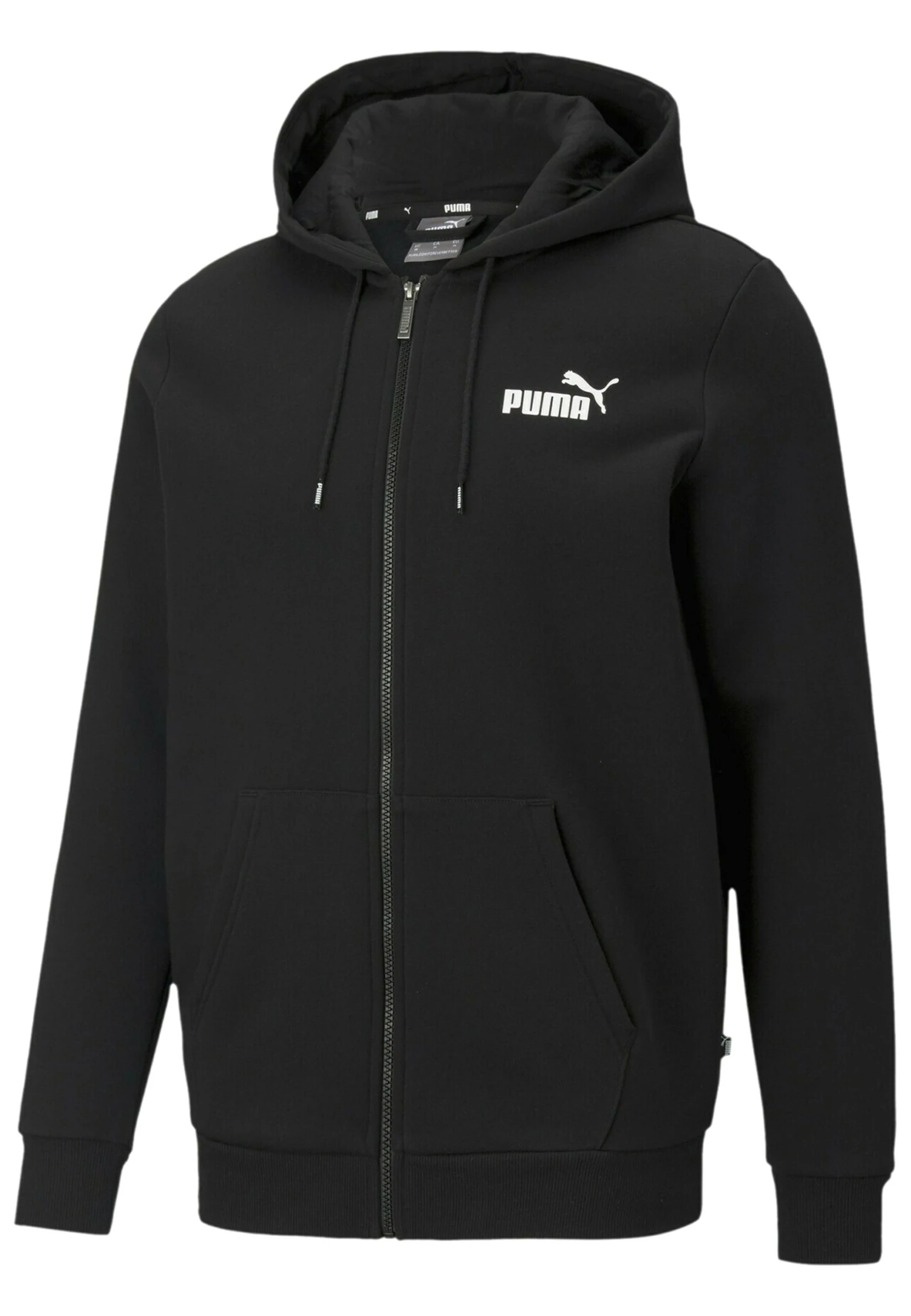 Puma Ess Small Logo FzFl - Sudadera Con Cremallera - Black - Imagen 4