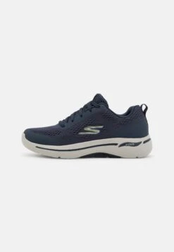 Go Walk Arch Fit - Zapatillas Para Caminar - Navy/Gold