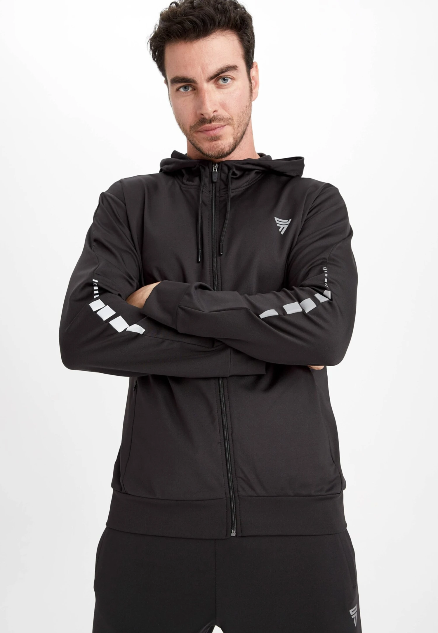 DeFacto Pantalones Deportivos - Black - Imagen 3