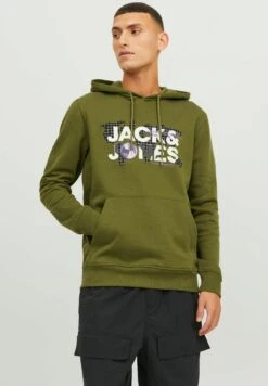 Jack & Jones Jersey Con Capucha - Olive Branch