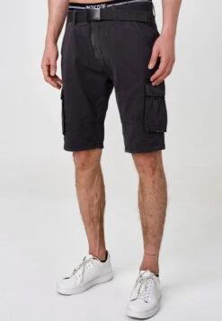 Indicode Jeans Blixt - Shorts - Raven