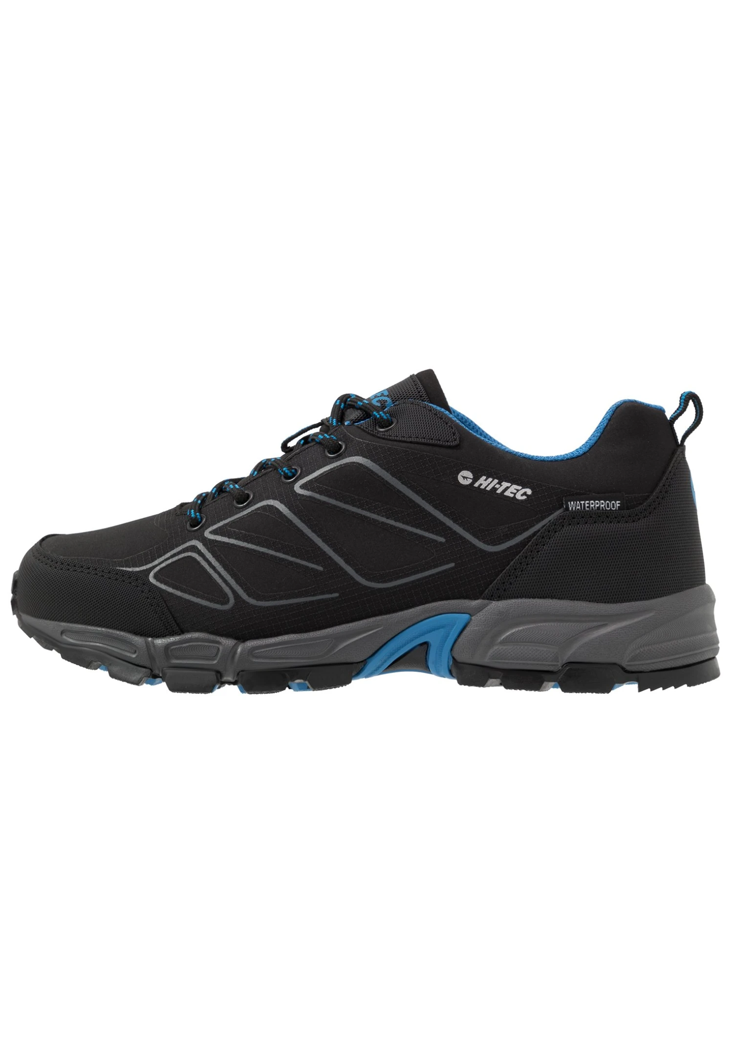 Hi-Tec Ripper Low Wp - Zapatillas De Senderismo - Black/Lake Blue