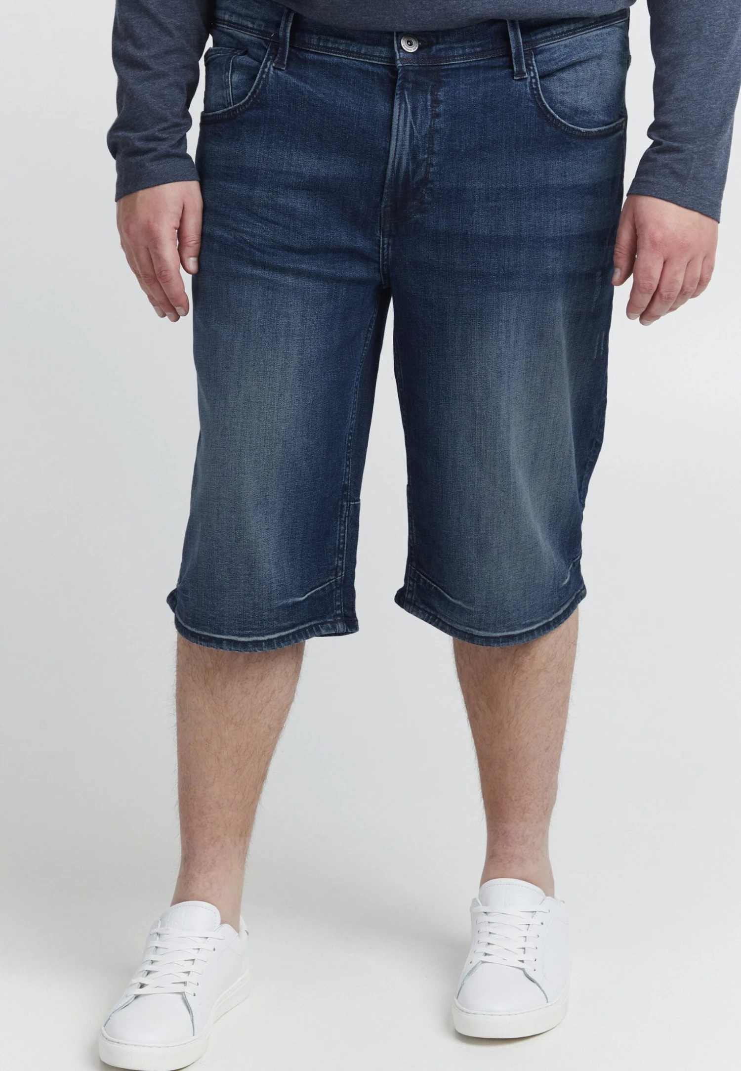 Blend Bt Denon - Shorts Vaqueros - Denim Darkblue