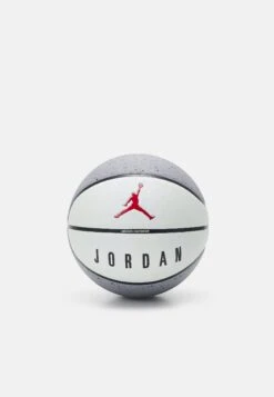 Jordan Playground Deflated - Balón De Baloncesto - Cement Grey/White/Black/Fire Red
