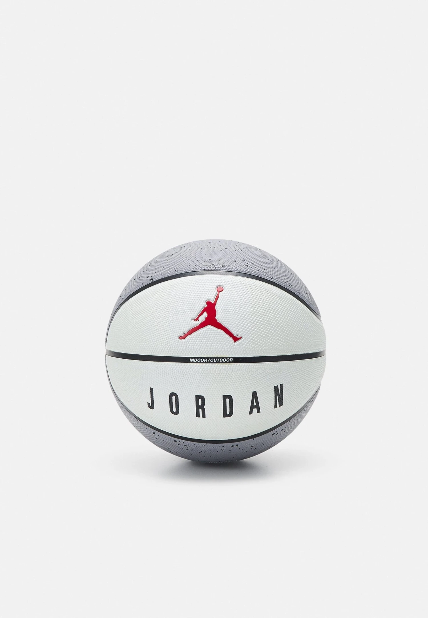 Jordan Playground Deflated - Balón De Baloncesto - Cement Grey/White/Black/Fire Red