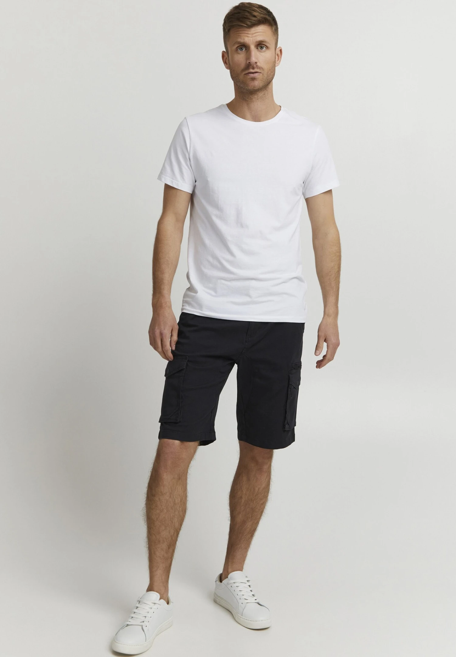 Indicode Jeans Ronjo - Shorts - Black - Imagen 2
