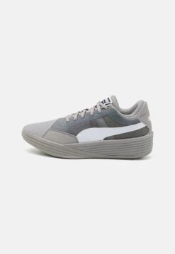 Puma Clyde All Pro Team - Zapatillas De Baloncesto - Concrete Gray/White