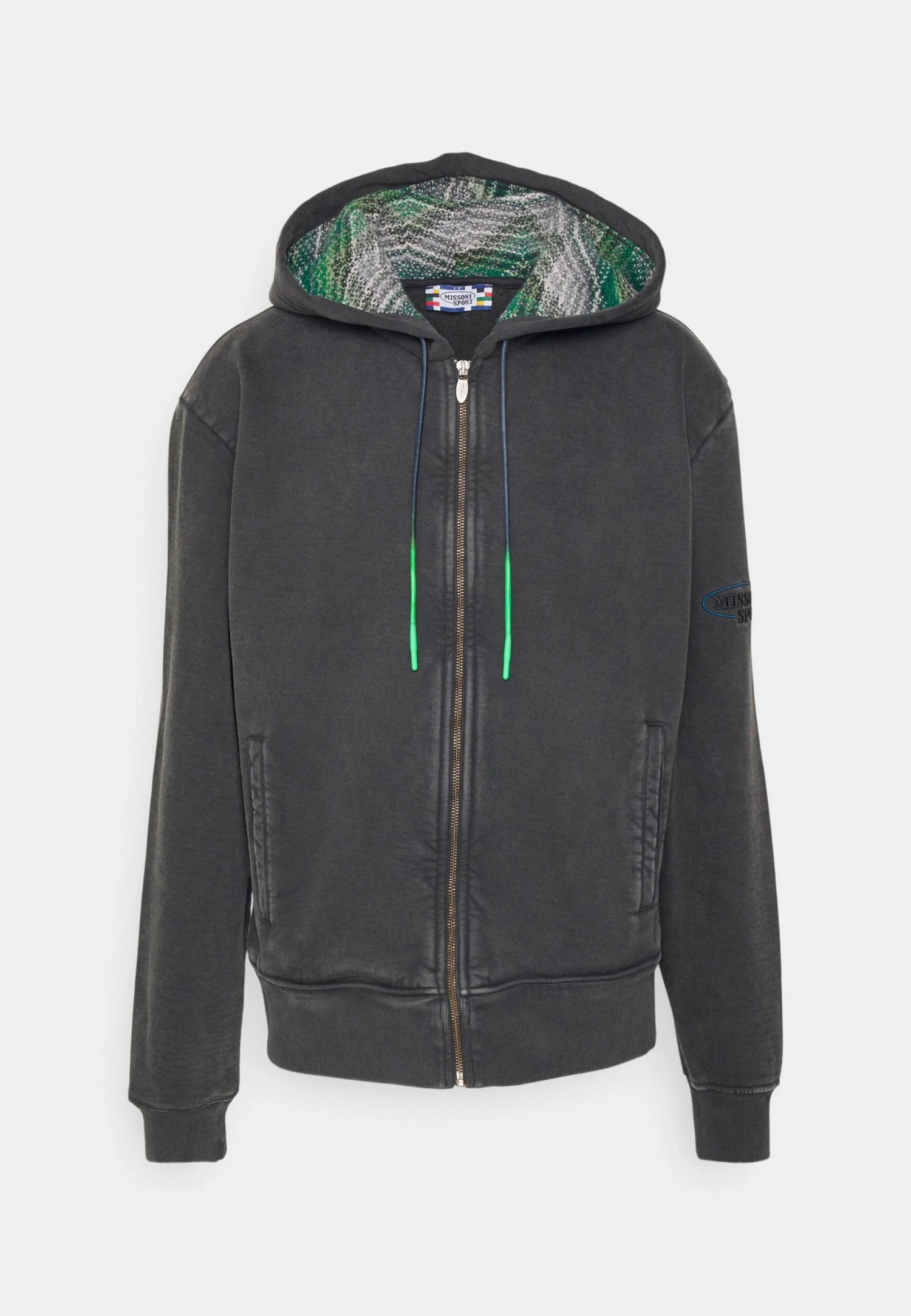 Hooded Open- Sudadera Con Cremallera - Grey Antracite - Imagen 7